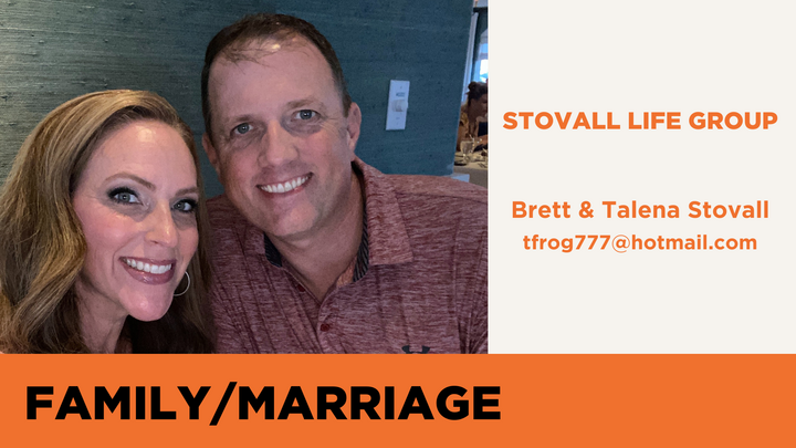Logo for FAMILY/MARRIAGE | Stovall Life Group