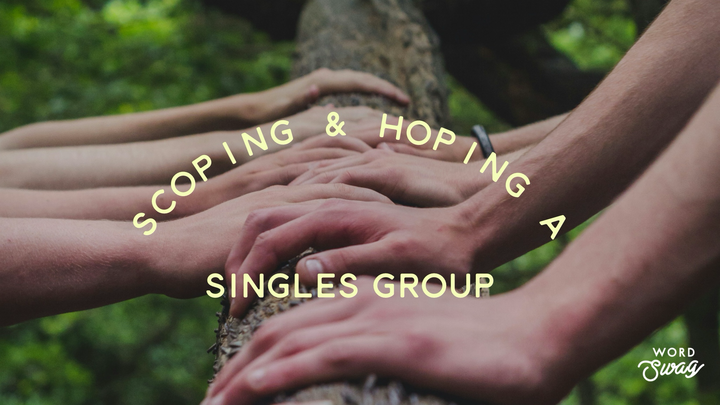 Logo for Scoping & Hoping (a singles group)