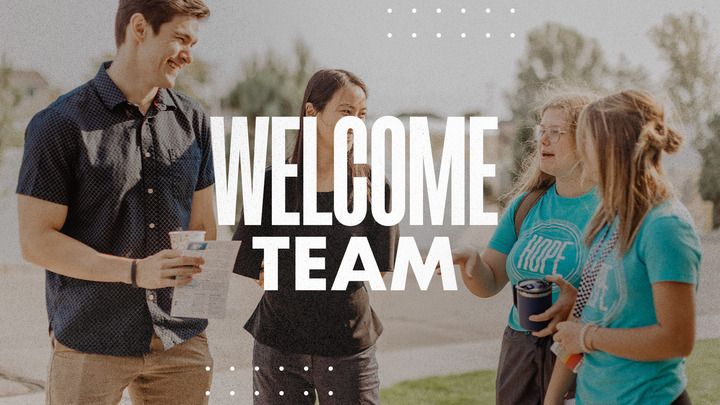 Logo for Welcome Team