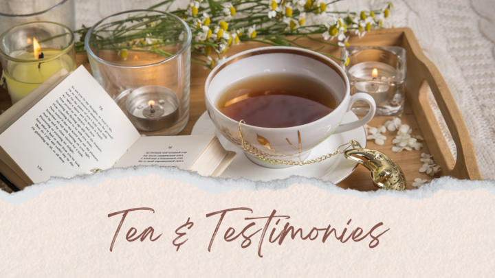 Logo for Tea and Testimonies