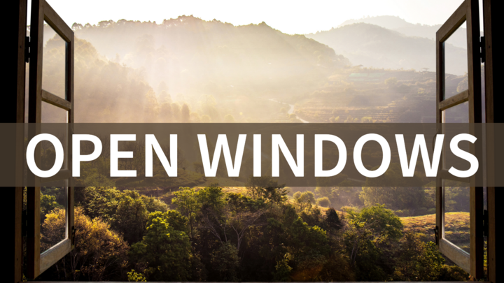 Logo for Open Windows Widow's Ministry