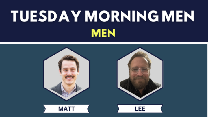 Logo for Tuesday Morning Men