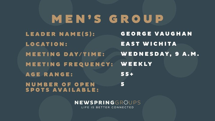 Logo for Men's Group - George Vaughan