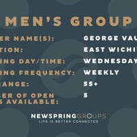 Logo for Men's Group - George Vaughan