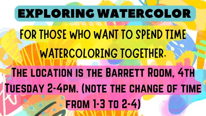 Logo for Exploring Watercolors