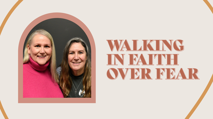 Logo for Walking in Faith Over Fear