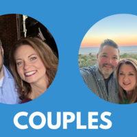 Logo for Couples | 5 pm | Sundays on GVL Campus | (led by Ben and Julie Wallis + Joe and Chrissy King)