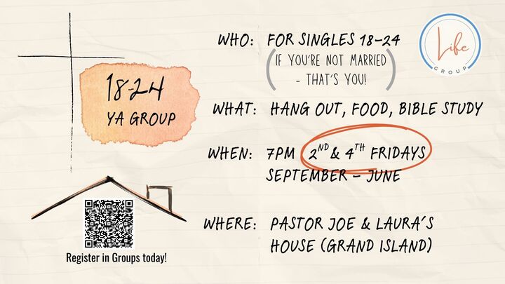 Logo for 18-24 YA Group