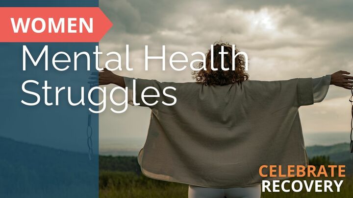 Logo for Women's Mental Health Struggles - Celebrate Recovery