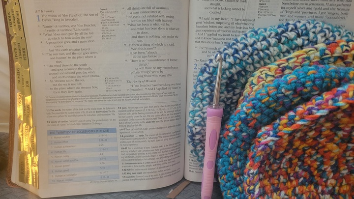 Logo for Devotions and Crochet