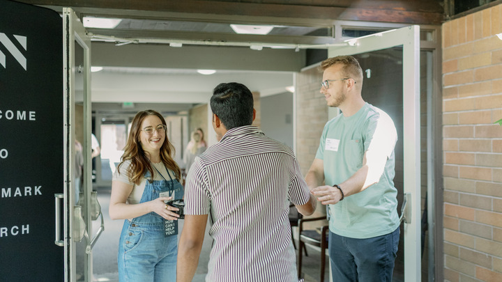 Logo for First Impressions Greeting Team