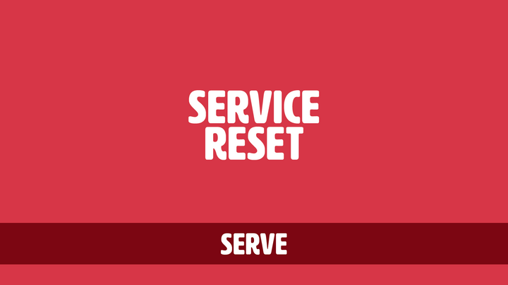 Logo for Service Reset