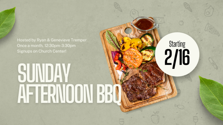 Logo for Sunday Afternoon BBQ