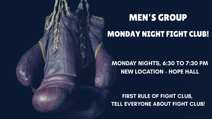 Logo for Monday Man Cave - Fight Club