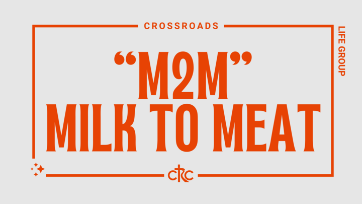 Logo for M2M (Milk to Meat): Larry Montgomery