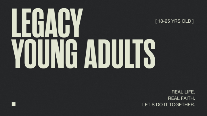 Logo for Young Adults Ministries (18-25)