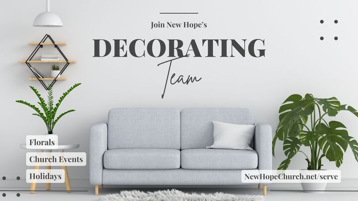 Logo for Church Decoration Team