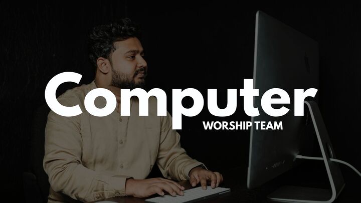 Logo for Worship Team - Computer