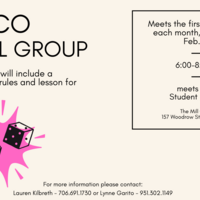 Logo for Bunco Small Group