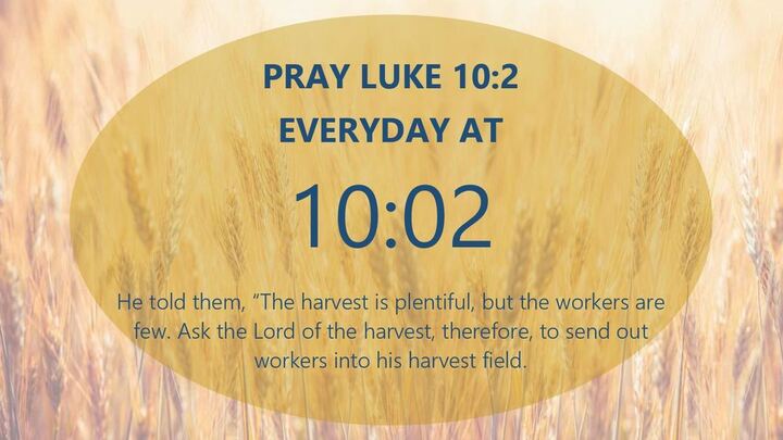 Logo for Luke 10:2 Prayer Team