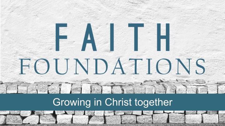 Logo for Faith Foundations: Growing in Christ together