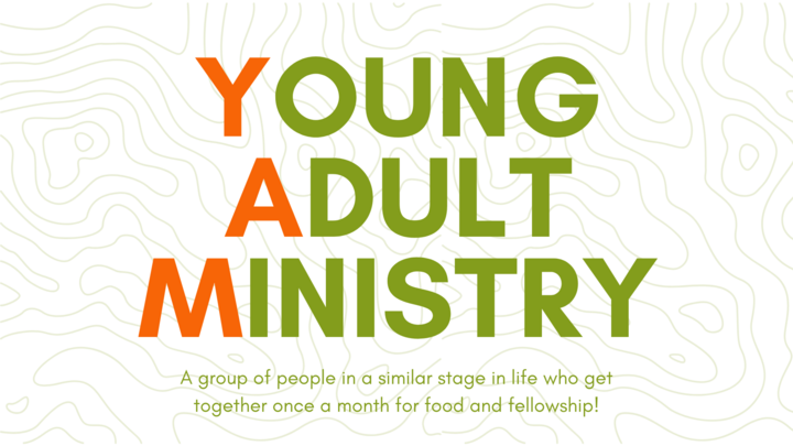 Logo for Young Adult Ministry (YAM)