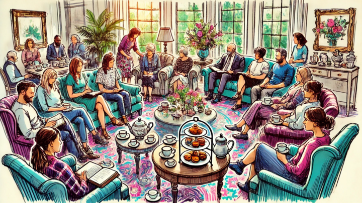 Logo for Nourish + Flourish (Sunday)