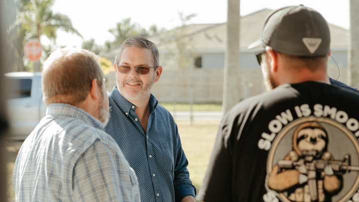 Logo for 5. Men's Saturday Morning Study