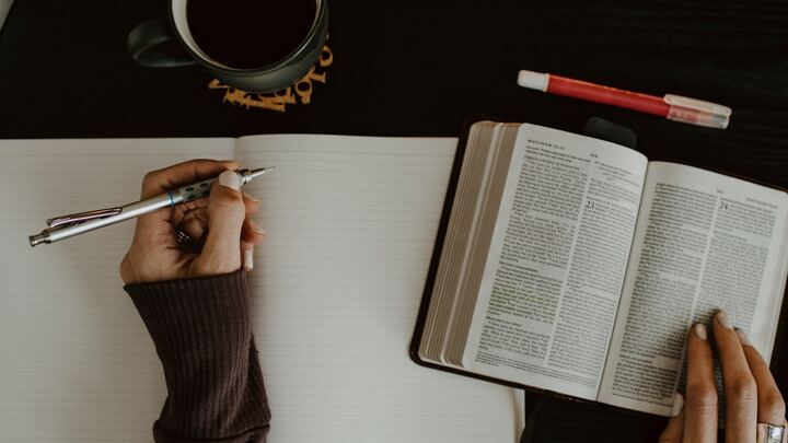 Bible study picture