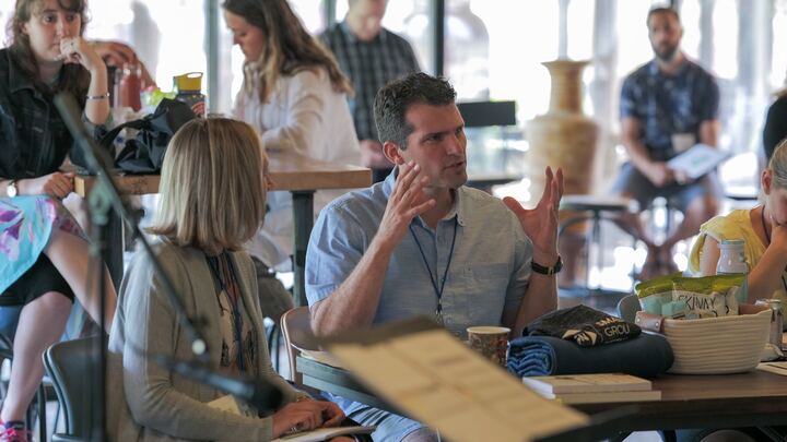 Logo for Belong Discipleship | Wednesdays | Reach Church