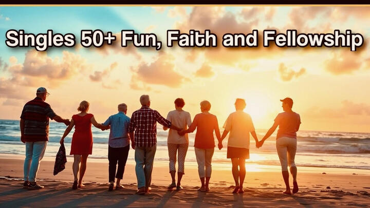 Logo for Singles 50+ Fun, Faith and Fellowship