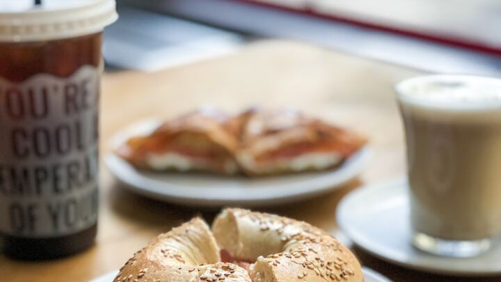 Logo for Bagels N' Bibles