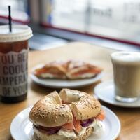 Logo for Bagels N' Bibles