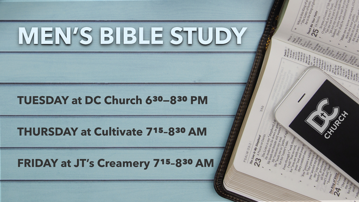 Men’s Bible Studies: Tuesday: BK: Courageous Faith logo