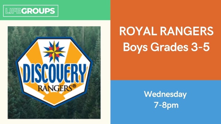 Logo for Royal Rangers Discover Rangers