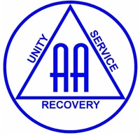 Logo for AA Recovery Doors open at 6pm meeting starts at 7pm