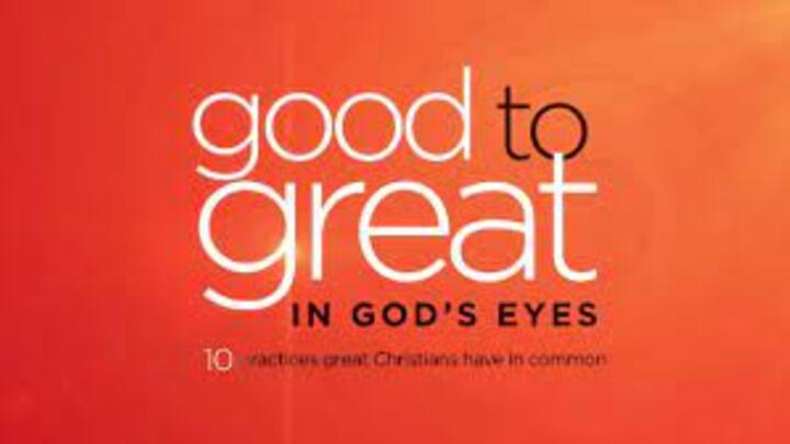 Logo for Spring R-Life: Good to Great in God’s Eyes