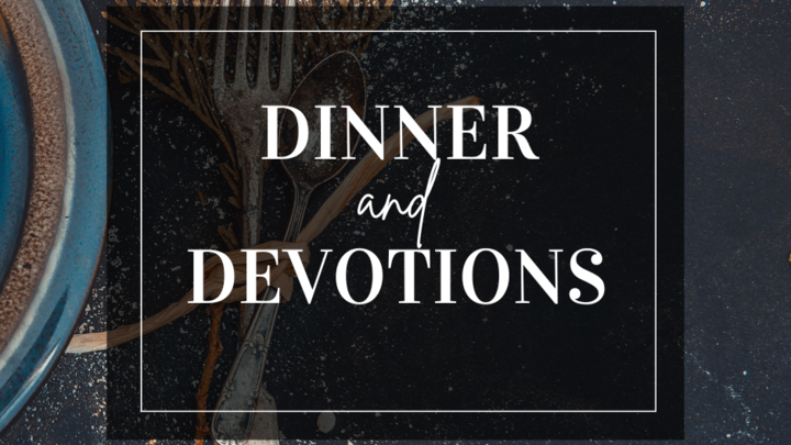 Logo for Dinner and Devotions