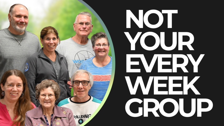 Logo for Not Your Every Week Small Group