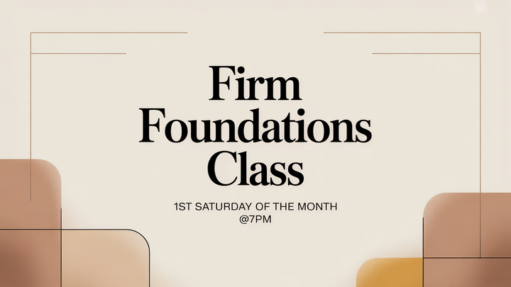 Logo for Firm Foundations