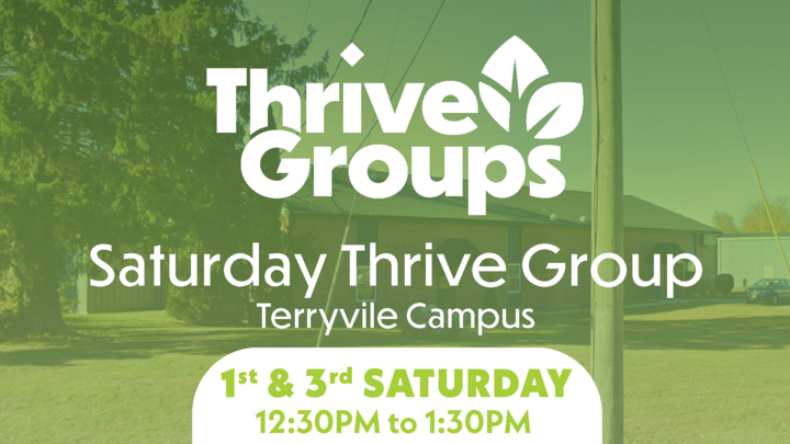 Logo for Mens Saturday Thrive Group
