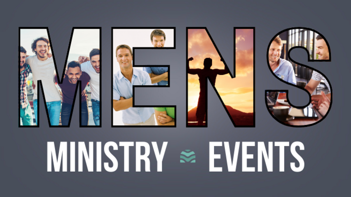 Logo for Men's Ministry Event Information