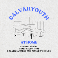 Logo for CALVARYOUTH at Home (HS Home Group)