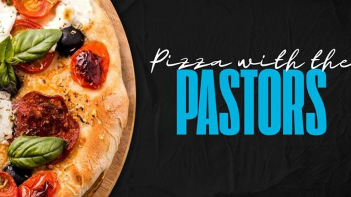 Logo for First Step: Pizza with the Pastors (100 Level)