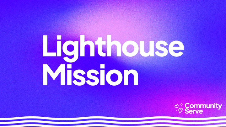 Logo for Community Serve • Lighthouse Mission