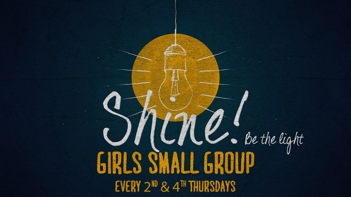 Logo for SHINE! Girls Small Group