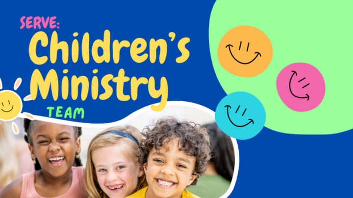 Logo for SERVE: Children's Ministry Team