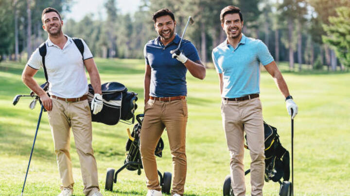 Logo for Fore Him Golf Group