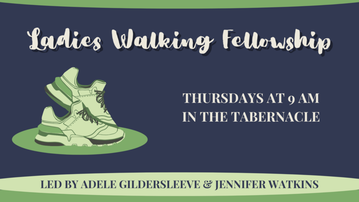 Logo for Ladies Walking Fellowship