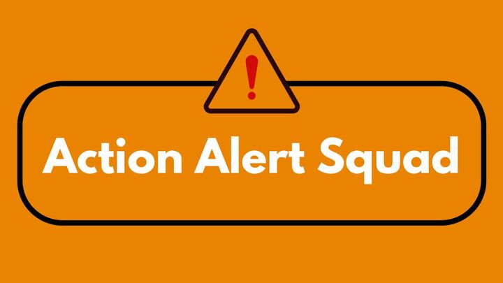 Logo for Action Alerts Squad